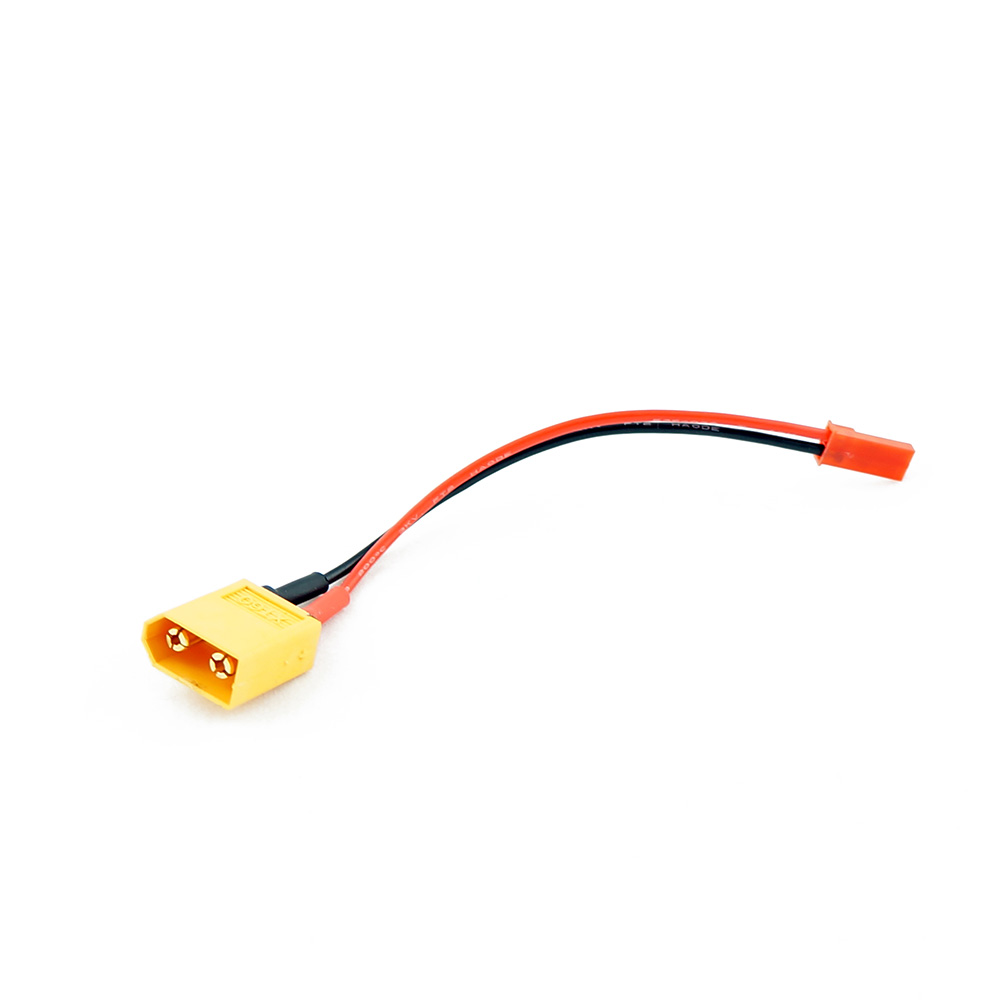 HobbyFlip XT60 Male to Four XT60 Female Power Distribution Lead XT-60  Adapter Compatible with RC Aircraft 