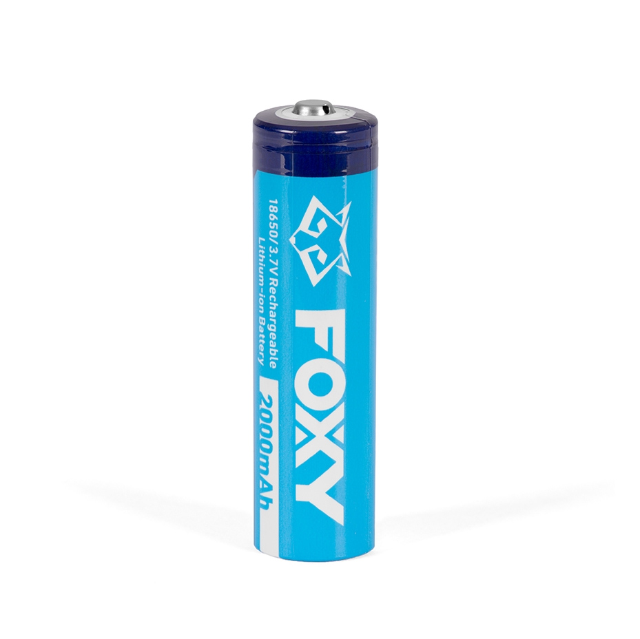 Rechargeable 18650 Li-ion Battery 3.7V 2000mAh