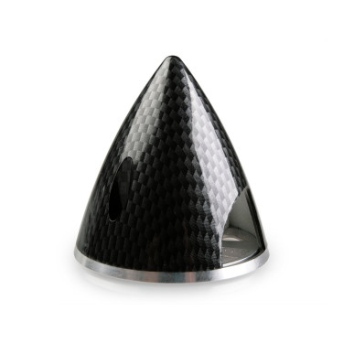 Cone 38mm black - profi (carbon imitation)